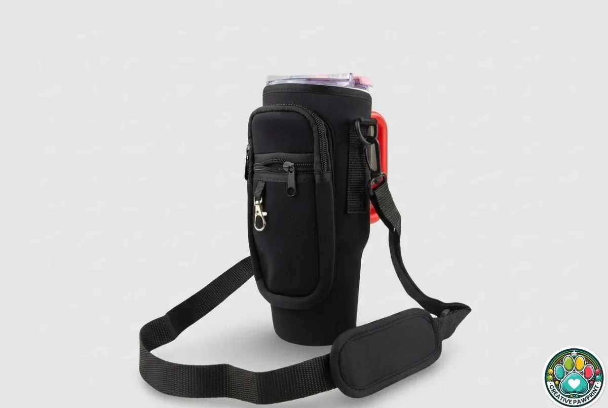 40oz Portable Tumbler Sleeve Bag w/ Strap & Hook – Everyday Carry Pro