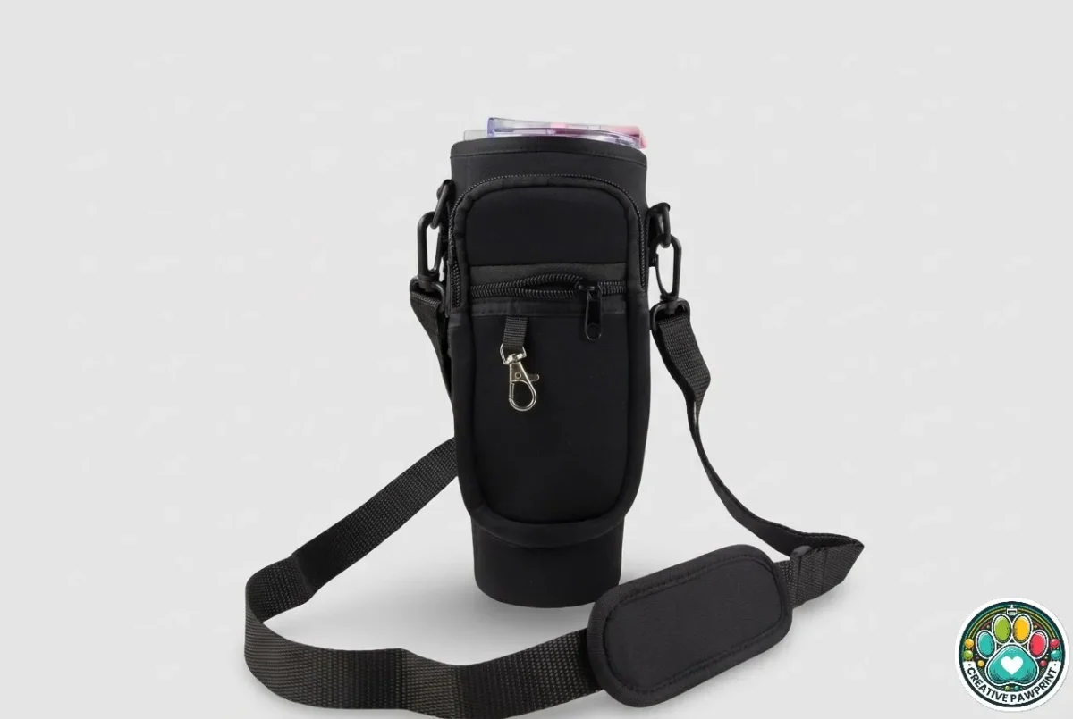 40oz Portable Tumbler Sleeve Bag w/ Strap & Hook – Everyday Carry Pro