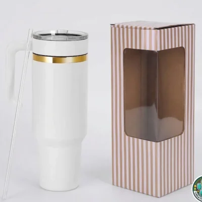 photo_2026-04-05_20-12-13 40oz White & Gold Premium Tumbler with Handle – Custom Engraving Ready