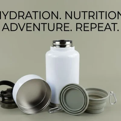 32oz Hydro Hound Tumbler – Sublimatable & Pet Travel System