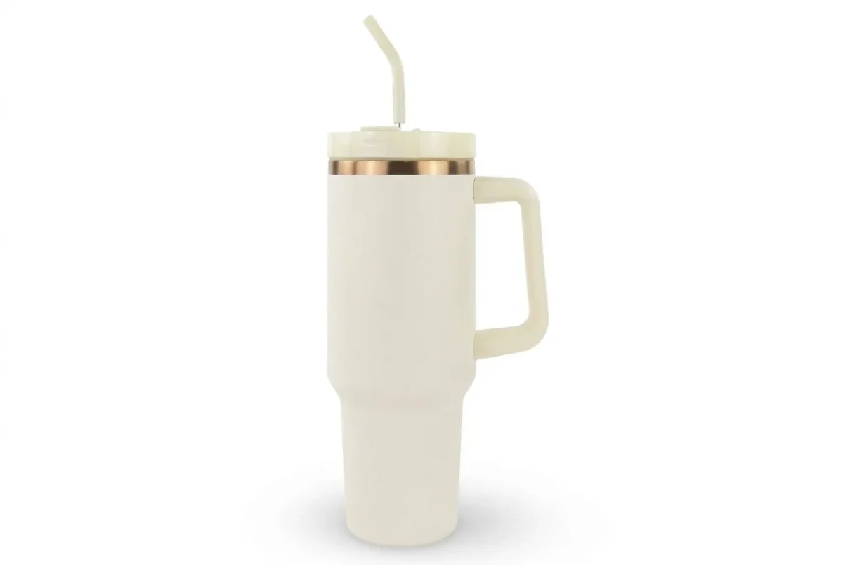 #5 40oz Powder Coated Traveler Tumbler – Premium Customization