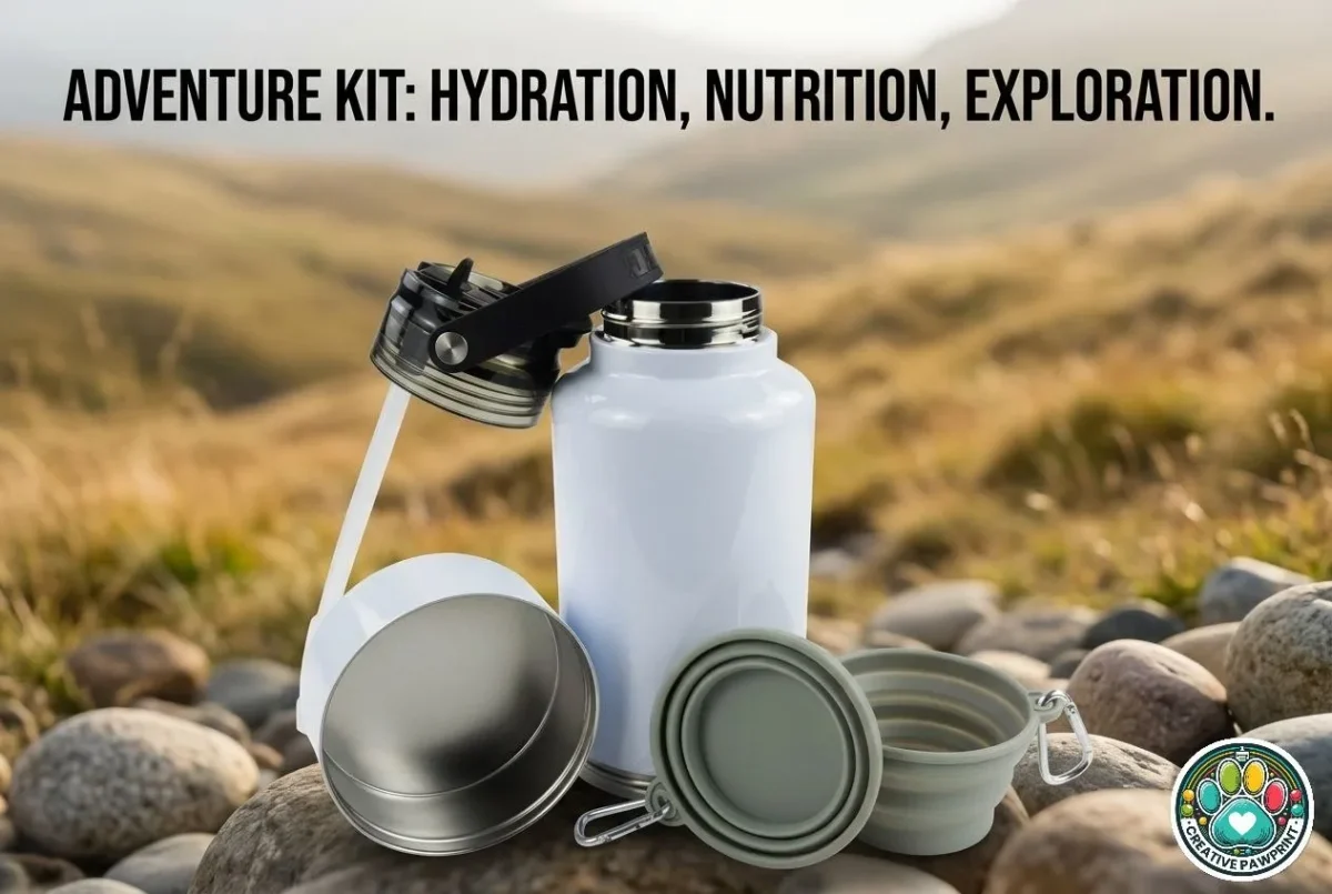 32oz Hydro Hound Tumbler – Sublimatable & Pet Travel System