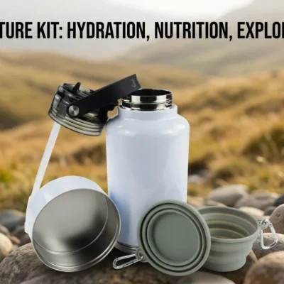 32oz Hydro Hound Tumbler – Sublimatable & Pet Travel System