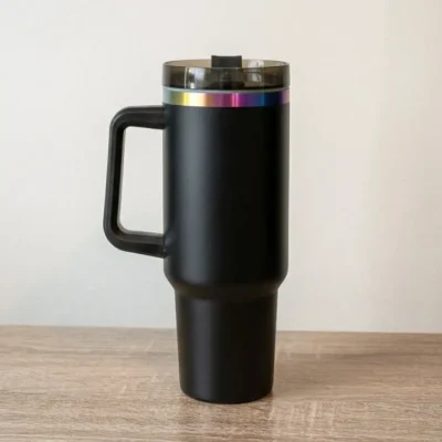 Presentacion 40oz Powder Coated Traveler Tumbler – Premium Customization