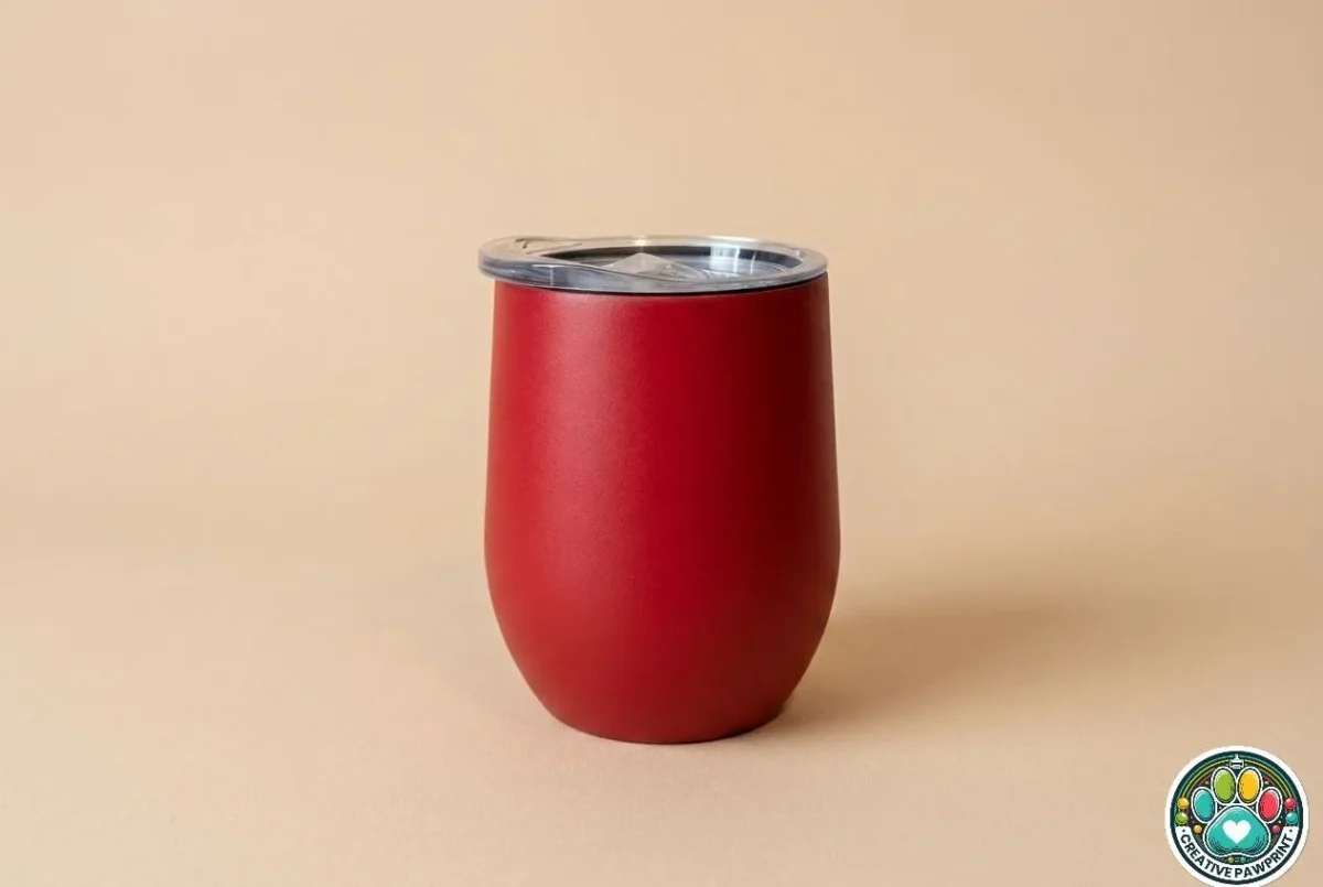 12oz Personalized Thermal Wine Tumbler – Style and Elegance in Every Sip